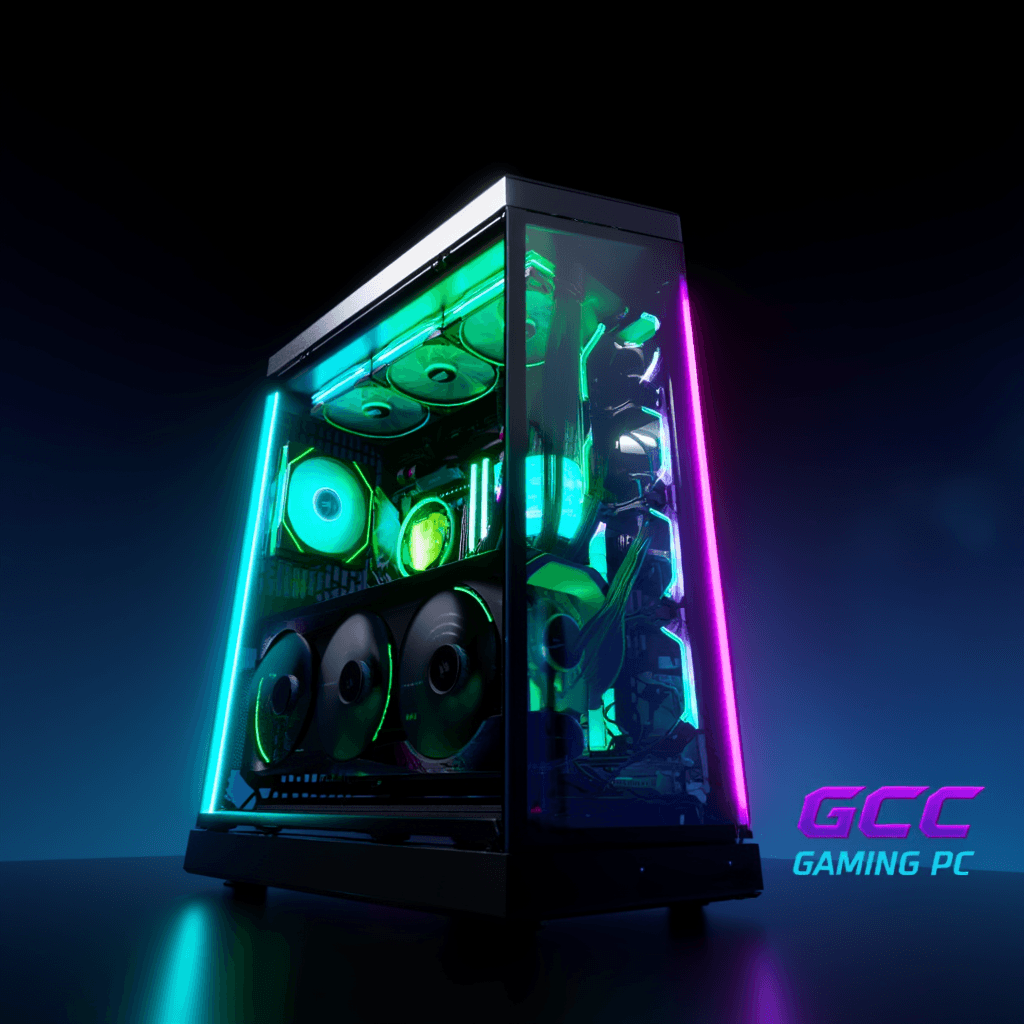 HYTEFIRE Zentrax (Ryzen 7 9800X3D, RTX 5080 16GB GPU, 32GB DDR5 RAM)