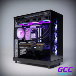 H6FLO Fluxstrike (Ryzen 7 9800X3D, RTX 5080 16GB GPU, 64GB DDR5 RAM)