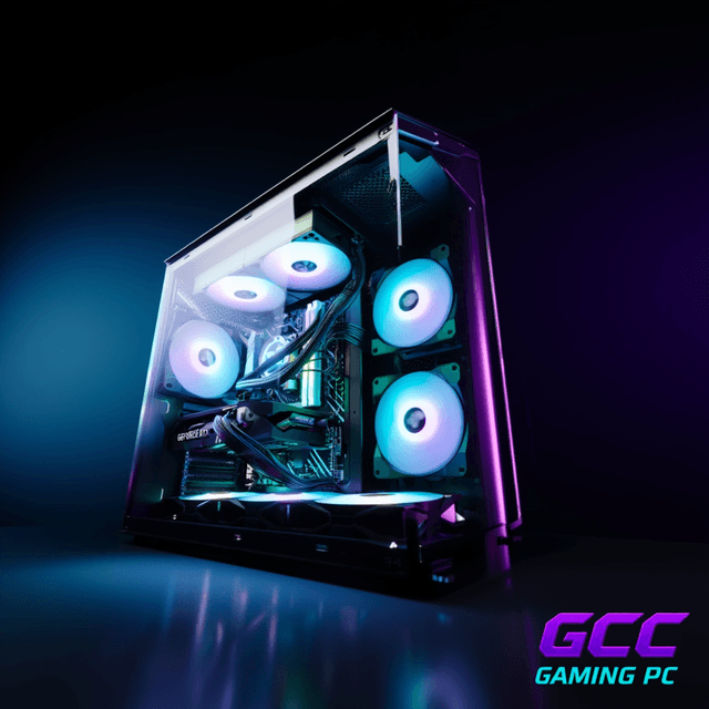 CUBIX Shadow (Intel Core i5-14400F, RTX 5060 8GB GPU, 32GB DDR5 RAM) - Gaming PC | Custom Gaming Computer