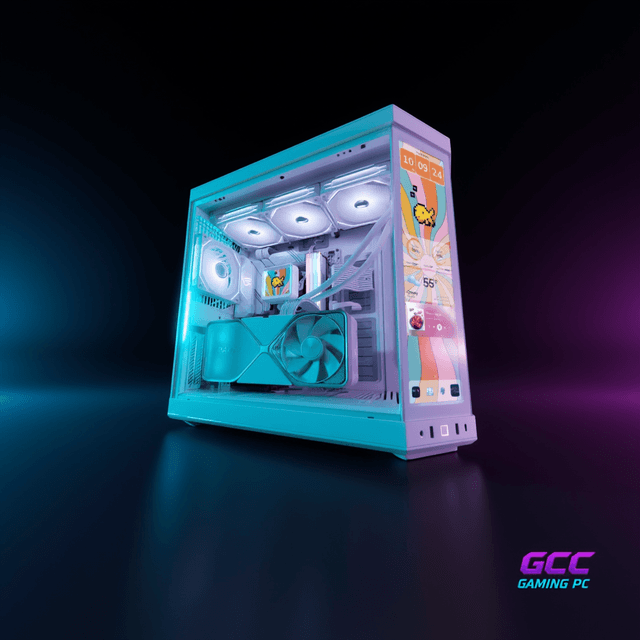 HYTEFIRE Orion (Ryzen 7 7800X3D, RTX 5080 16GB GPU, 32GB DDR5 RAM) - Gaming PC | Custom Gaming Computer