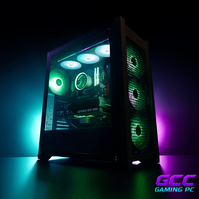 TUF Centurion (Ryzen 7 9800X3D, RTX 5090 32GB GPU, 64GB DDR5 RAM) - Gaming PC | Custom Gaming Computer