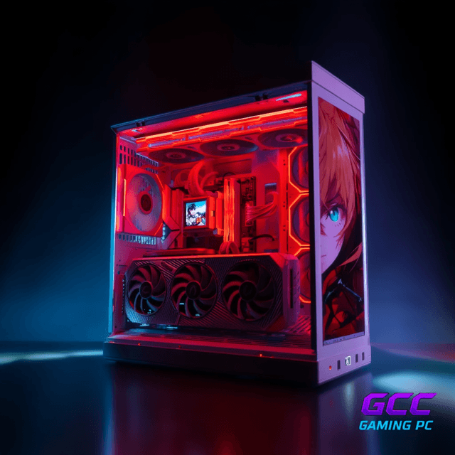 HYTEFIRE Aquila (Ryzen 7 9800X3D, RTX 5080 16GB GPU, 64GB DDR5 RAM) - Gaming PC | Custom Gaming Computer